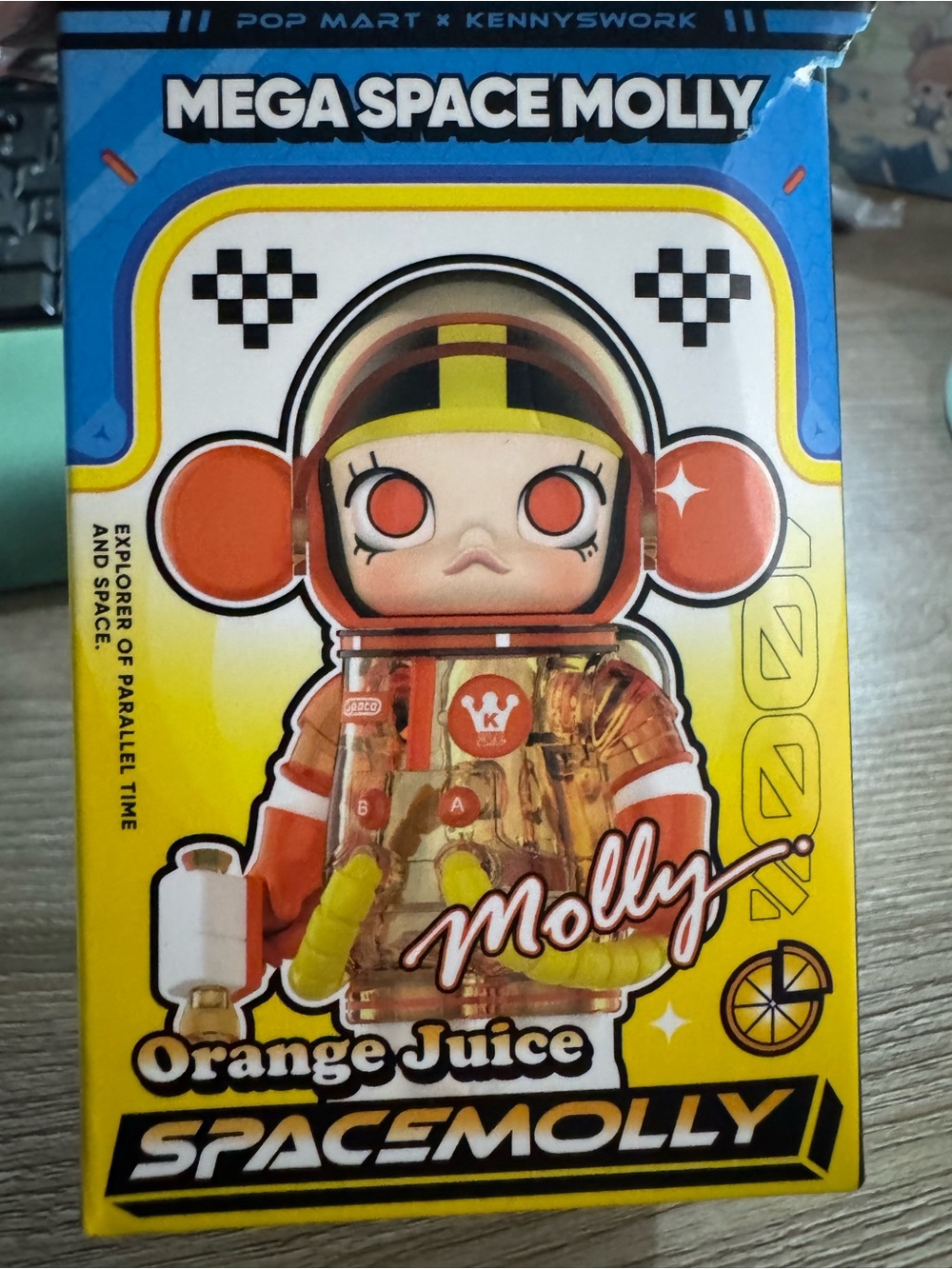 Mega Space Molly Orange Juice Figure 100%
